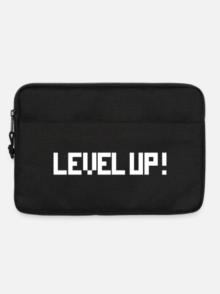 Level Up Gaming - Pixel Gamer - Laptoptasche 13" - Schwarz