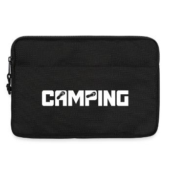 Camping Flip Flops Camper Holiday Outdoor Adventure - Laptop bag 13" - black - Front