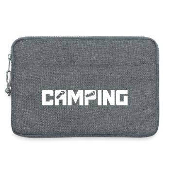 Camping Flip Flops Camper Urlaub Outdoor Adventure - Laptoptasche 13" - Grau meliert - Vorne
