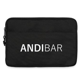 AndiBar - Andreas, Andy, Andi, Andrea Geschenk - Laptoptasche 13" - Schwarz - Vorne