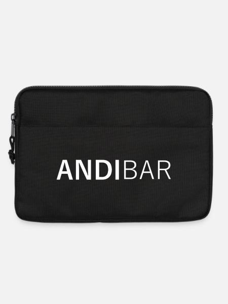 AndiBar - Andreas, Andy, Andi, Andrea Geschenk - Laptoptasche 13" - Schwarz
