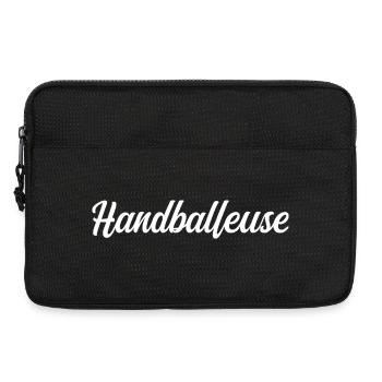 handball player - Laptop bag 13" - black - Front
