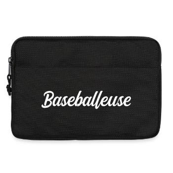Baseballeuse - Sacoche pour ordinateur portable 13 pouces - noir - Devant