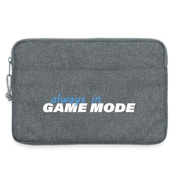 TOUJOURS EN MODE JEU - Sacoche pour ordinateur portable 13 pouces - gris chiné - Devant