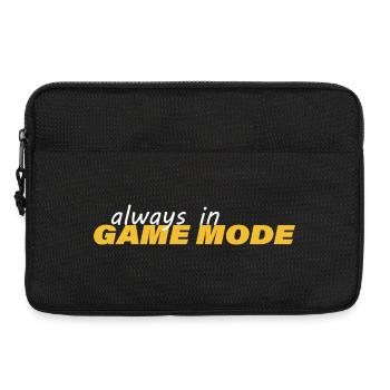 ALWAYS IN GAME MODE - Laptoptasche 13" - Schwarz - Vorne