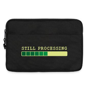 Still Processing - Trwa Przetwarzanie - Laptop bag 13" - black - Front