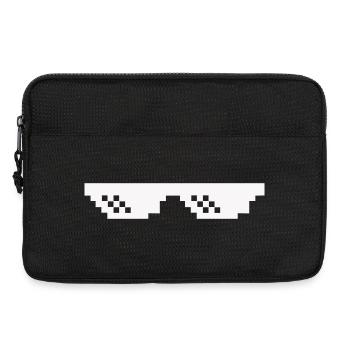 Pixel sunglasses - Laptop bag 13" - black - Front