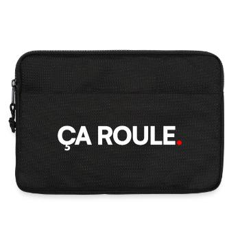 Ça roule - Sacoche pour ordinateur portable 13 pouces - noir - Devant