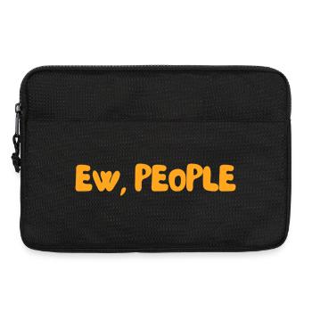 Igitt, Leute - Laptoptasche 13" - Schwarz - Vorne