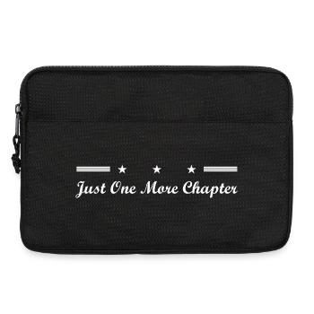 Geschenk für Buchliebhaber - Laptoptasche 13" - Schwarz - Vorne