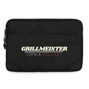 Grillmeister: Einfach Grillant – Das Familien-BBQ - Laptoptasche 13" - Schwarz - Vorne
