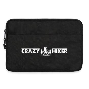 Crazy Hiker Outdoor Hiking Mountain Hiker - Laptoptasche 13" - Schwarz - Vorne