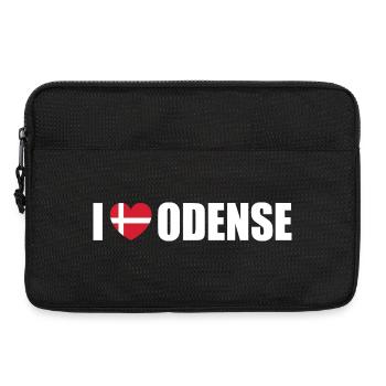 J’adore Odense Danemark - Sacoche pour ordinateur portable 13 pouces - noir - Devant