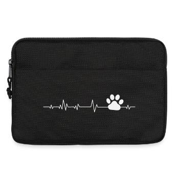 Chiens chiens - Sacoche pour ordinateur portable 13 pouces - noir - Devant