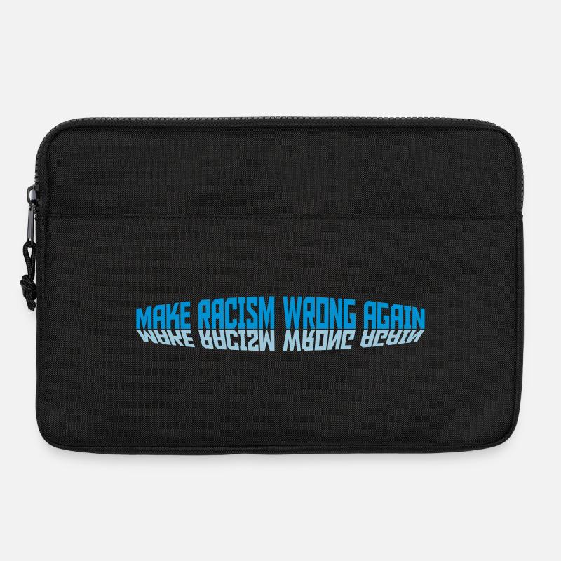 make racism wrong again - Laptoptasche 13" - Schwarz