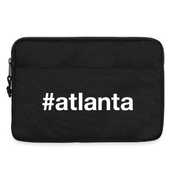 ATLANTA Hashtag - Laptoptasche 13" - Schwarz - Vorne