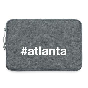 Hashtag d’ATLANTA - Sacoche pour ordinateur portable 13 pouces - gris chiné - Devant