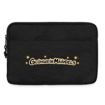 Glühwein Mädels Weihnachtsmarkt - Laptoptasche 13" - Schwarz - Vorne