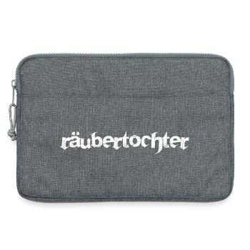 Fille de voleur - Sacoche pour ordinateur portable 13 pouces - gris chiné - Devant