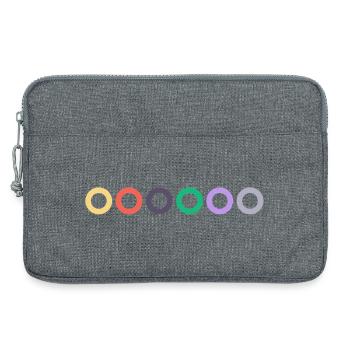 Acheter des cordes de guitare | Cours de guitare, musique - Sacoche pour ordinateur portable 13 pouces - gris chiné - Devant