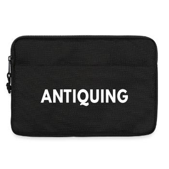 Antiquität - Laptoptasche 13" - Schwarz - Vorne