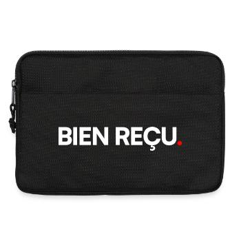 Bien reçu - Sacoche pour ordinateur portable 13 pouces - noir - Devant