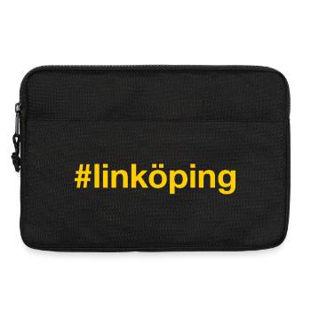 Linköping Sverige, Suède, Schweden - Sacoche pour ordinateur portable 13 pouces - noir - Devant