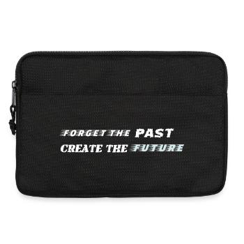 Forget the Past Create the Future - Motivation - Laptop bag 13" - black - Front