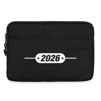 2026 Jahr - Laptoptasche 13" - Schwarz - Vorne