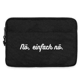 Heimatliebe Nord - Laptoptasche 13" - Schwarz - Vorne
