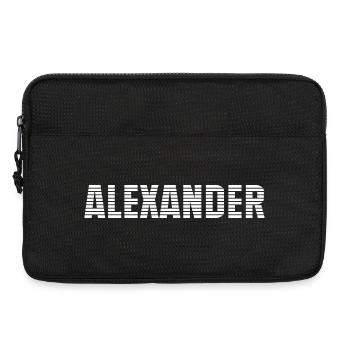 Name Alexander - Laptoptasche 13" - Schwarz - Vorne