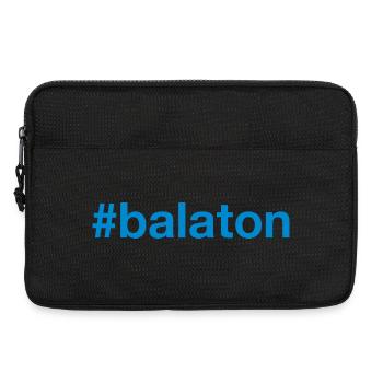 BALATON Hungary Ungarn Hashtag - Laptoptasche 13" - Schwarz - Vorne