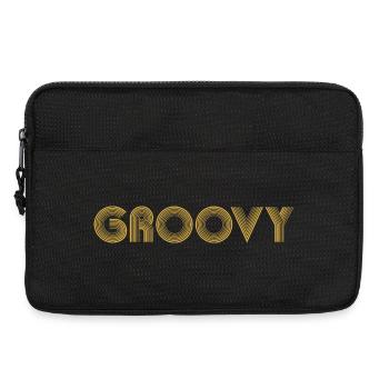 GROOVY Funk - Laptoptasche 13" - Schwarz - Vorne