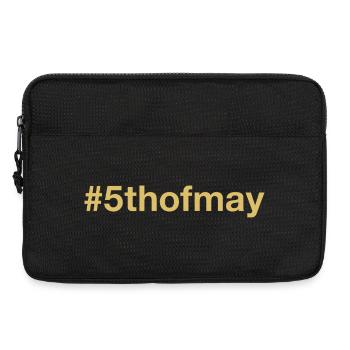born on May 5 Birthday birthday - Laptop bag 13" - black - Front