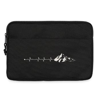 Mountain Pulse Adventure Tee - Laptop bag 13" - black - Front