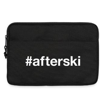 AFTER SKI Hashtag - Laptoptasche 13" - Schwarz - Vorne