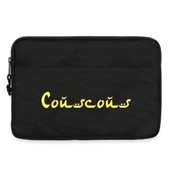 Couscous Kuskus - Laptoptasche 13" - Schwarz - Vorne