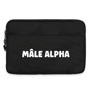 mâle Alpha - Laptop bag 13" - black - Front