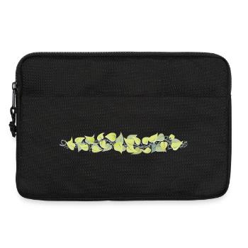 Vining Bracelet: Leaves and Thorns - Laptop bag 13" - black - Front