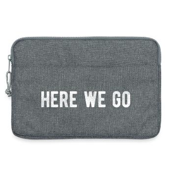 Los geht's, Game Day Minimales Design - Laptoptasche 13" - Grau meliert - Vorne