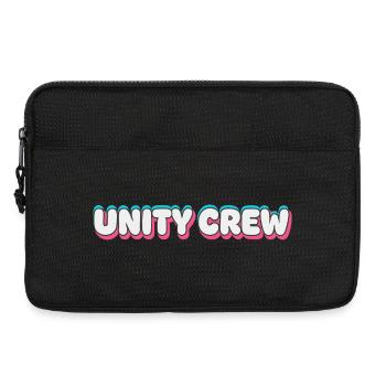 Unity Crew Graffiti Color Bubble - Laptop bag 13" - black - Front