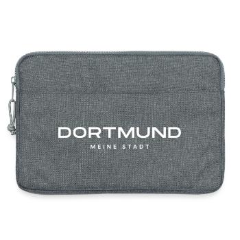 Dortmund - Sacoche pour ordinateur portable 13 pouces - gris chiné - Devant