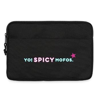 Yo ! Épicé. | Style rétro de l’an 2000 - Sacoche pour ordinateur portable 13 pouces - noir - Devant