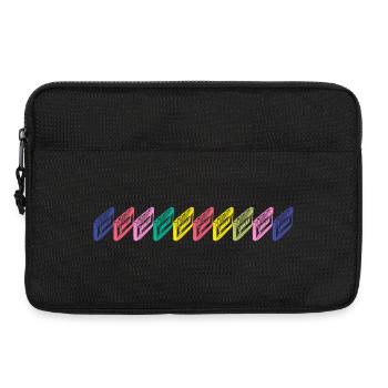 Kassette - Laptoptasche 13" - Schwarz - Vorne