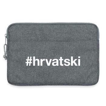 HRVATSKI Croatian Croatia Croatia - Laptop bag 13" - heather grey - Front