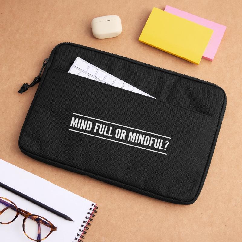 Geistig voll oder achtsam? Laptoptasche 13"