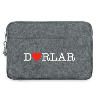 Dorlar - Sacoche pour ordinateur portable 13 pouces - gris chiné - Devant