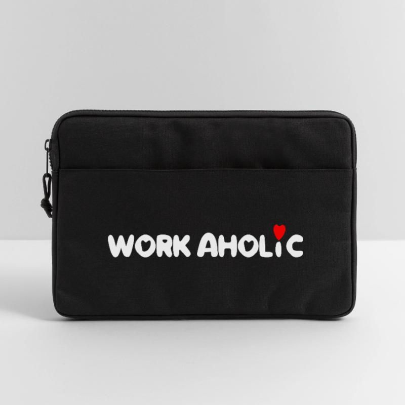 worker workaholic work Laptop bag 13"