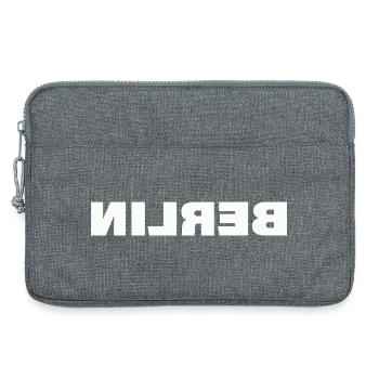 BERLIN - Laptoptasche 13" - Grau meliert - Vorne