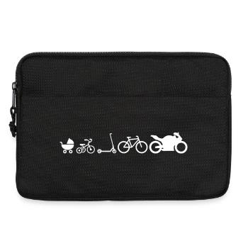 Motorad Evolution Development Funny - Laptop bag 13" - black - Front